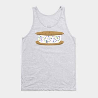 Chocolate Chip Cookie Ice Cream Sandwich Tank Top